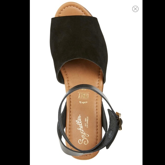 Seychelles Leather Platform Wedge Sandal - Picture 3 of 8